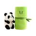 Cute Bamboo Tube Panda Stuffed Animal Soft Plush Pillow for Birthday Slience