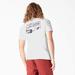 Dickies Men's Skateboarding Pool Drainage Graphic T-Shirt - White Size S (WSSK12)