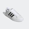 Sneaker ADIDAS SPORTSWEAR "GRAND COURT CLOUDFOAM COMFORT", Gr. 49, schwarz-weiß (cloud weiß, core schwarz, cloud weiß), Synthetik, sportlich, Schuhe, Design auf den Spuren des adidas Superstar