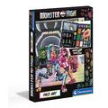 Clementoni 18788 Monster High Kunst-Kinder Set, Gesichtsfarbe, Make Up für Kinder, leicht waschbar, kreatives Geschenk für Mädchen, Mehrfarbig