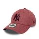 New Era New York Yankees MLB Tonal Jersey Maroon 9Forty Adjustable Cap - One-Size