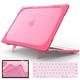 Mektron for MacBook Pro 13 inch Case Model M1 M2 A2338 A2289 A2251 2022 2022 2021 2020 Release Touch Bar, Rubberized Hard Plastic Case Shockproof Cover Translucent Matte Protective Case, Rose