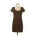 H&M Casual Dress: Green Dresses - Women's Size Medium