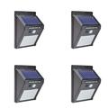 US 4-8 Pack 20 LED Solar Wall Light Motion Sensor Waterproof Outdoor Path Lamp