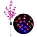 Garden Outdoor Butterfly Lanterns Flower Light Lights Solar Courtyard Waterproof LED Walkway Outdoor Beautiful Arden Decoration Lamp