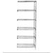 14 Deep x 30 Wide x 86 High 6 Tier Stainless Steel Wire Add-On Shelving Unit