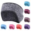 SPRING PARK Ear Warmers Muffs Winter Headband Stay Warm for Men Women Unisex - Moisture Wicking Sweatband Yoga Running Cycling Snowboarding Hiking Outdoor