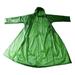 Adult Hooded Raincoat Thickened Waterproof EVA Rain Coat Camping Jungle Rainwear Rain Cloak Portable Reusable Rain Poncho for Men And Women (Army Green)