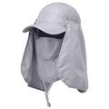 Dcenta Outdoor Sport Hiking Visor Hat Guard Face Neck Cover Fishing Sun Protection