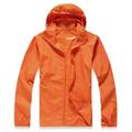 Gear up Block Out HIMIWAY Summer Cycling Apparel Women Men Waterproof Windproof Jacket Outdoor Sports Quick Dry Coat Orange XL