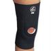 Cramer Basic Neoprene Patellar Support Compression Sleeve Best Knee Support For Running Sports Brace for Knees Compression Leg Sleeves for ACL & MCL Strain or Pain Runner s Knee Cap Black