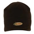 Avery Headwear Fleece Skull Cap Hat Black - 48100