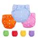 Baby Cloth Diapers Reusable Baby Training Pants Washable Diapers Button Size Adjustment Waterproof Pull-on Pants Baby Cloth Diapers 8 Pack