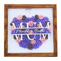 YLLSF Photo Frame Shadow Box Flower Case Photo Card Holder Wooden Picture Frames