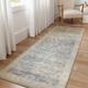 Alexander Home Venetian Printed Botanical Distressed Area Rug 2 6 x 7 6 8 Runner Runner Indoor Entryway Kitchen Bedroom