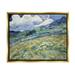 Stupell Mountain Landscape Behind Saint Paul Classic Landscape Painting Gold Floater Framed Art Print Wall Art