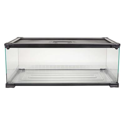 Zilla QuickBuild Terrarium with Easy Clean Bedding Tray, 30" L X 12" W X 12" H