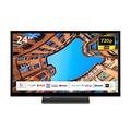 Toshiba 24WK3C63DAW 24 Zoll Fernseher/Smart TV (HD Ready, HDR, Alexa Built-In, Triple-Tuner, Bluetooth) - Inkl. 6 Monate HD+ [2023], Schwarz