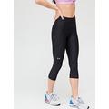 Under Armour Women'S Hi Capri - Black/White