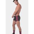 Barcode Berlin Byron Mini Short - Pink Striped Polyester L