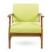 Perla Acacia Wood Outdoor Club Chair by Christopher Knight Home