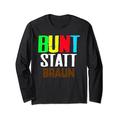 Bunt statt Braun | Punkt Langarmshirt