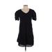 Ava James Casual Dress: Black Dresses - Women's Size Small