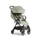 Silver Cross - Clic Compact Pushchair - Travel Stroller - Foldable & Lightweight Stroller - Cabin Size - Newborns to 4 years - Sage