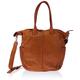 TILDEN Women's Leder-Shopper, Cognac