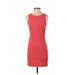 Ava & Aiden Casual Dress - Mini: Pink Solid Dresses - Women's Size 2