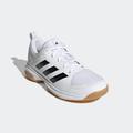 Handballschuh ADIDAS PERFORMANCE "LIGRA 7 INDOOR" Gr. 37, schwarz-weiß (cloud white, core black, cloud white) Schuhe Sportschuhe