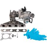 2017-2018 Volkswagen Tiguan Limited Turbocharger with Exhaust Manifold - TRQ