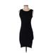 Leith Casual Dress - Bodycon: Black Print Dresses - Women's Size Small