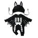 Halloween Outfit Infant Baby Boys Girls Skeleton Print Batwing Jumpsuit Long Sleeve Bat Romper with Hat 2Pcs Cosplay Costume