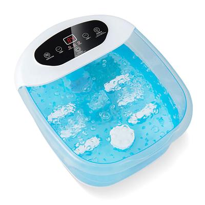 Gymax Foot Spa Massager Foot Bath Soak Tub with Heat Bubble Massage