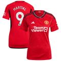 Manchester United EPL Heimtrikot 2023-24 - Damen mit Aufdruck Martial 9