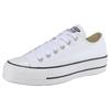 Sneaker CONVERSE "CHUCK TAYLOR ALL STAR PLATFORM CANVAS", Gr. 37, weiß, Textil, sportlich, Schuhe