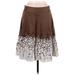 Kenneth Cole REACTION Casual Skirt: Brown Bottoms - Women's Size 6