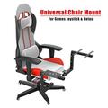 EG STARTS Universal Games Chair Mount for Flight Sim Game Joystick Throttle Hotas Systems Compatible with Logitech X56, X52, X52 Pro, Thrustmaster T-Flight Hotas, A10C Hotas Warthog, T.16000M, TCA