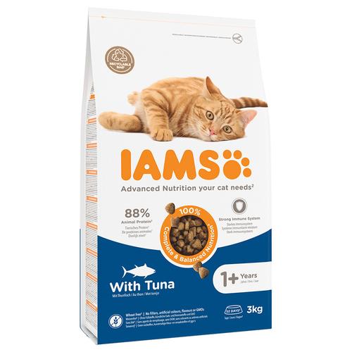 Sparpaket: 2x3kg IAMS Advanced Nutrition Adult Cat mit Thunfisch Katzenfutter trocken