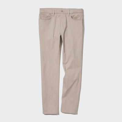 Uniqlo - Cotton Ultra Stretch Skinny Fit Colour Jeans - Beige - XL