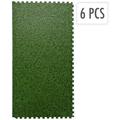 Set de tapis de sol impression de l'herbe 6 pcs vert Xq Max Vert