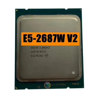 Xeon E5-2687WV2 3.4GHZ 25M 8-CORE LIncome 2011 E5 2687WV2 150W E5-2687W V2