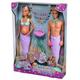 Simba 105733524 - Steffi Love, Mermaid Family, Ankleidepuppen mit Zubehör - Simba Toys GmbH & Co.