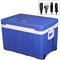 Frigo Portatile 50L Mini Frigorifero Minifrigo per Ufficio Campeggio Auto Blu.Classe di efficienza