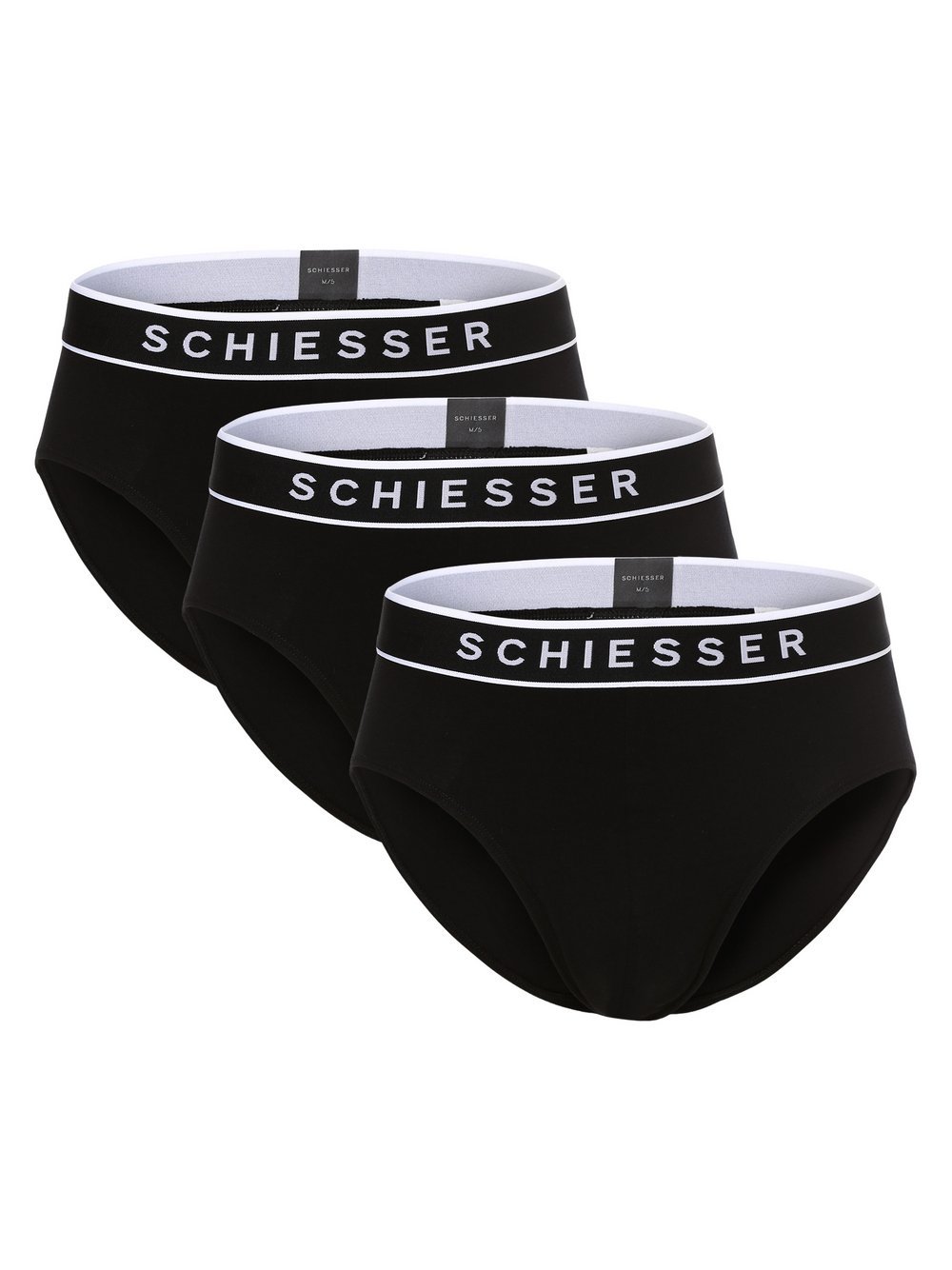 Schiesser Slips im 3er-Pack Herren schwarz, 8 Image
