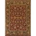 All-Over Floral Agra Oriental Area Rug Handmade Wool Carpet - 8'1"x 10'4"