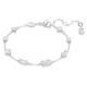 Swarovski Mesmera Bracelet, White Crystals in a Rhodium Plated Setting, from the Mesmera Collection