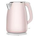 XAOBNIU 1.8L Fast Boil Electric Glass Kettle 1800W Pink Jug With Swivel Base Flip