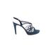 Adrianna Papell Heels: Blue Shoes - Women's Size 7